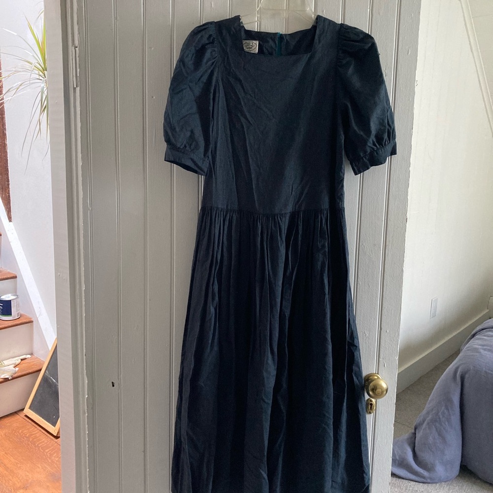 Laura Ashley Charcoal Dress